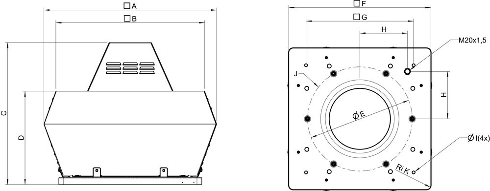 Images Dimensions - DVNI 450EC-K - Systemair