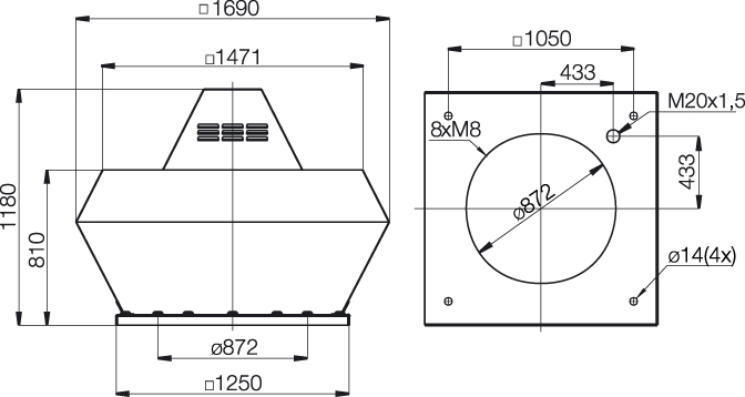 LGV Dimensions Dvn 800 900ma Bild