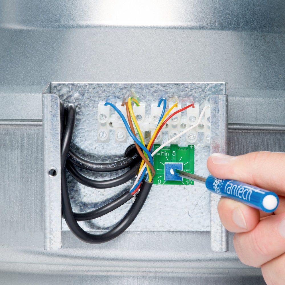 K 100 EC Inline duct ECM fan Systemair