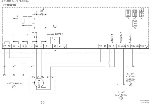 RET Wiring Retp Wiring Diagram En