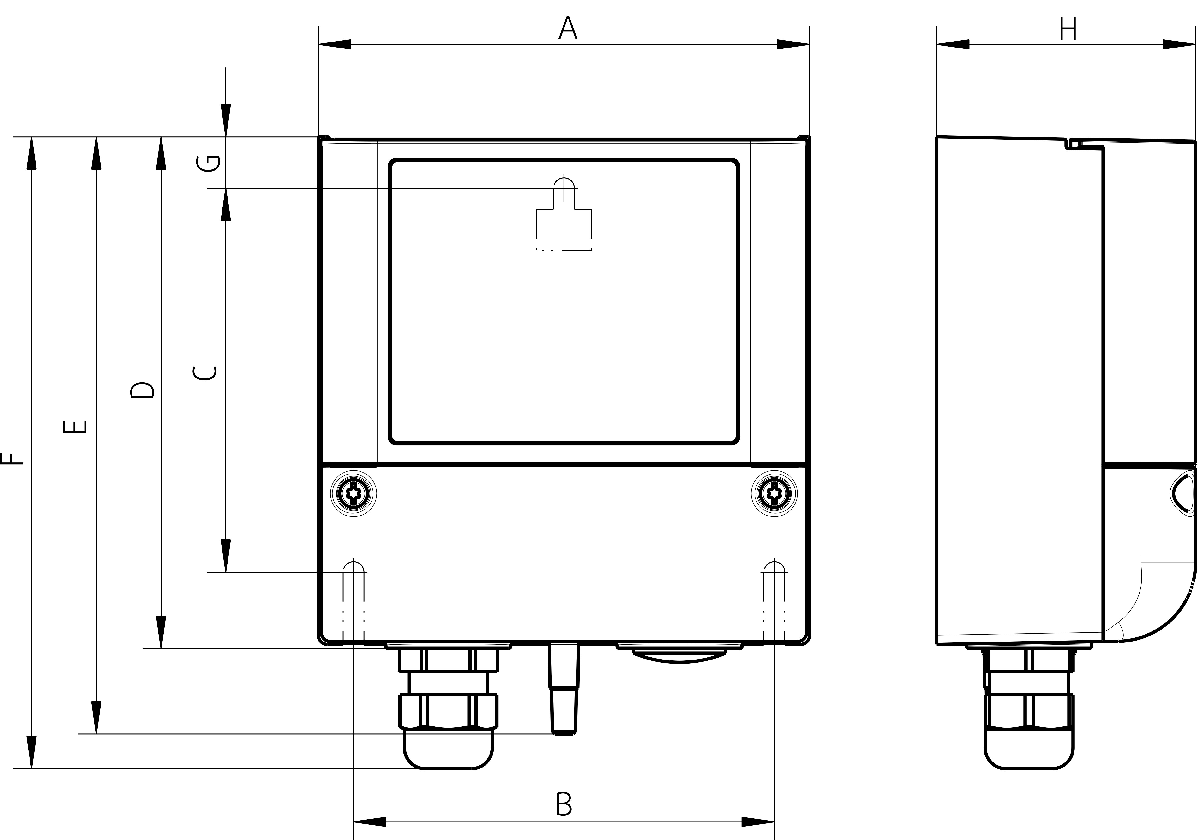 DSG Dimensions Scale Dsg Pressure Sensor