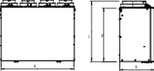 SYSAQUA H #AC-AQUA-H, Dimensions