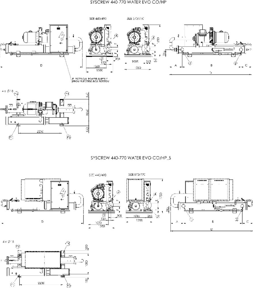 SYSCREW 490 WATER EVO CO - Water Cooled Chillers - Systemair