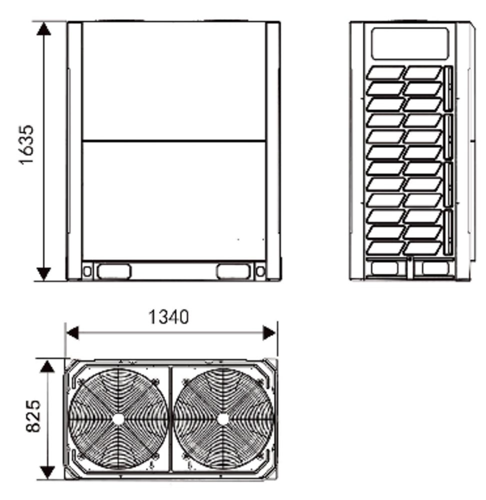 Sysvrf2 M 615 Air Evo Hp R Vrf Outdoor Units Systemair