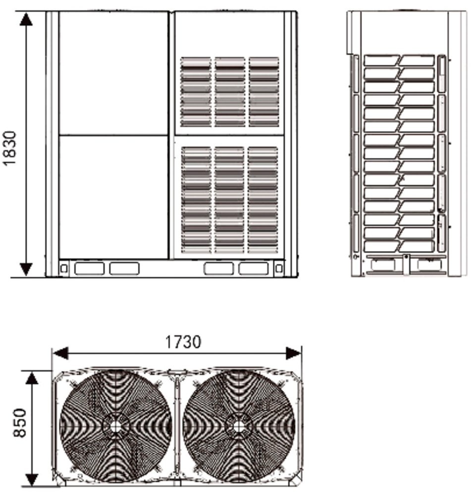 Sysvrf2 M 785 Air Evo Hp R Vrf Outdoor Units Systemair