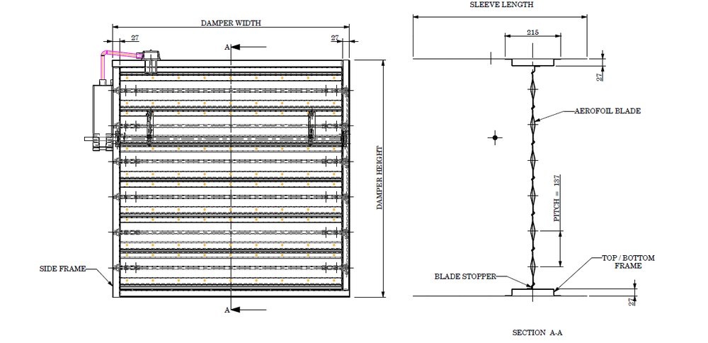 UL 555 Fire Damper FD - Rectangular Fire dampers - Systemair