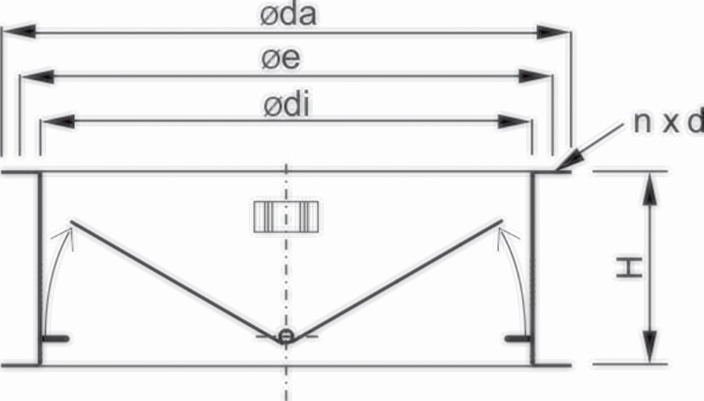 Images Dimensions - VKG/F 315-450 shutter - Systemair