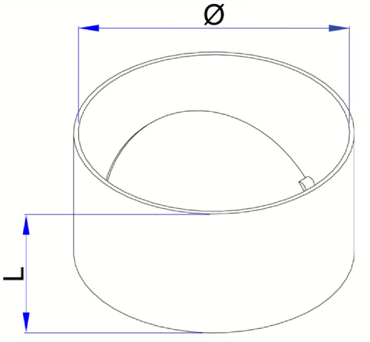 VKS-P Dimensions Vks P Massbild