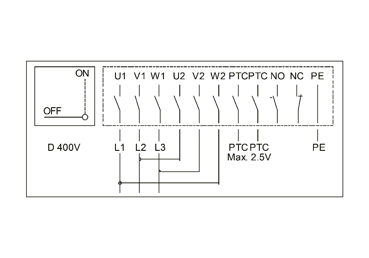 DVV/T Wiring Wiring Dvv Rs D Ptc Emc 400v 00